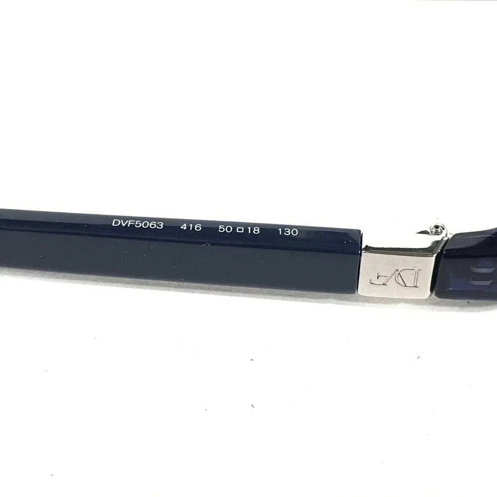 Diane von Furstenberg Eyeglasses Frames DVF5063 416 Black Blue White 50-18-130